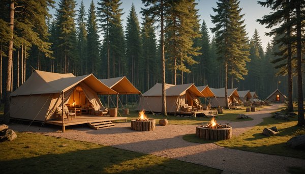 Découvrez les avantages des tentes lodge pour vos séjours en camping